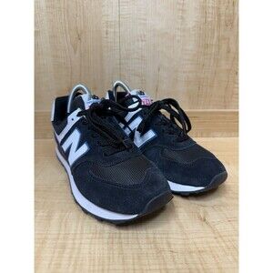 NEW BALANCE 574 V2 (WL574CK2) Black Casual Shoes Sneakers WOMENS Size 8.5B
